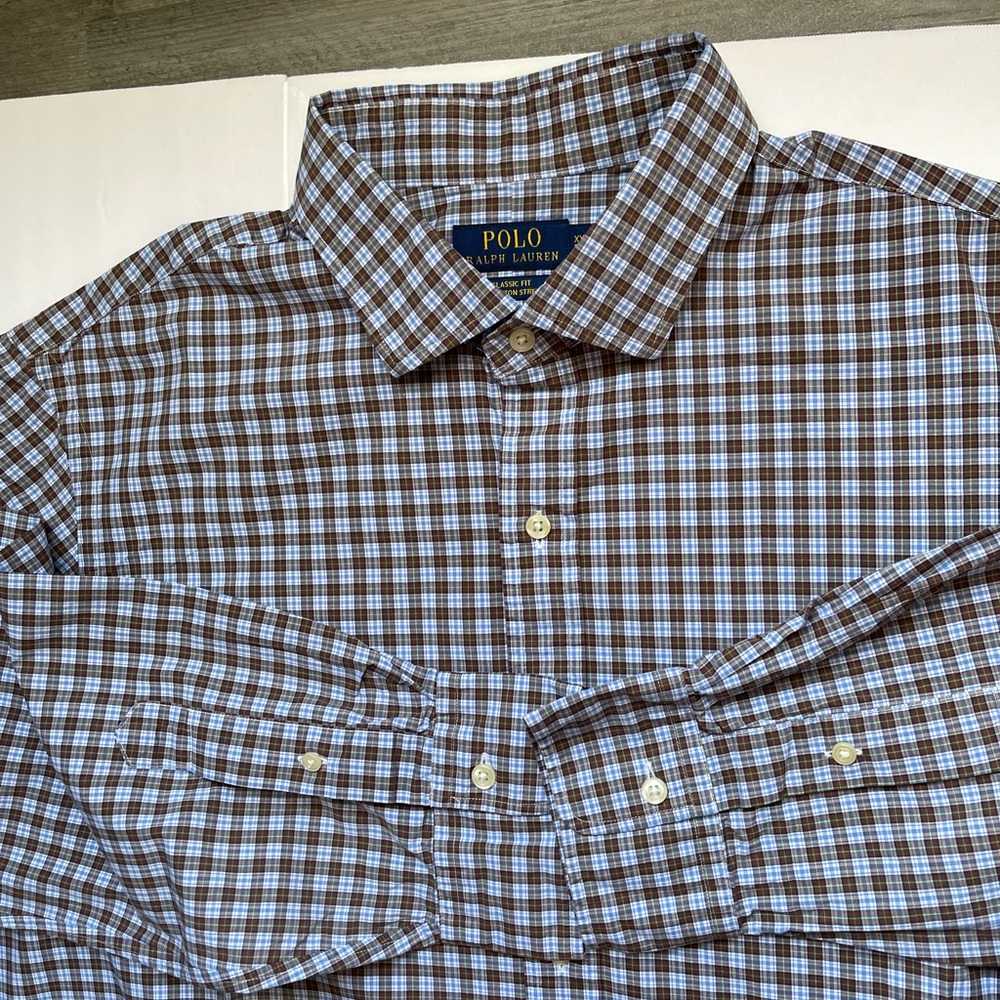 Men’s pollo  bottom up shirt